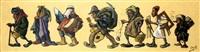 EDOUARD HERZIG CARICATURES